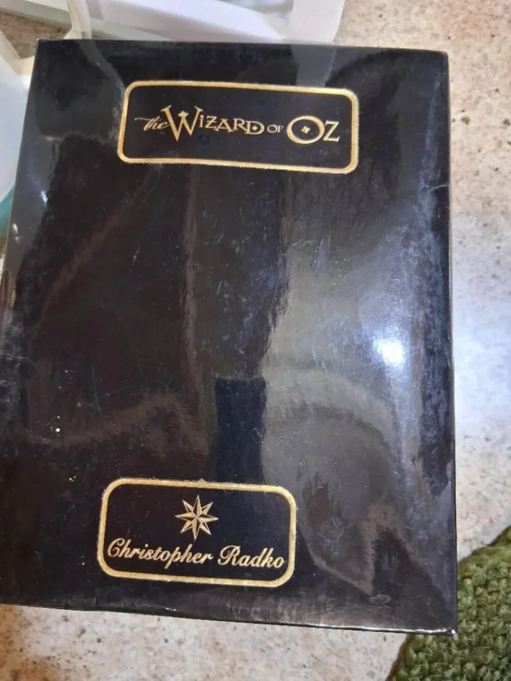 Wizard Of Oz Christopher Radko Courageous Lion Glass Ornament With Box
